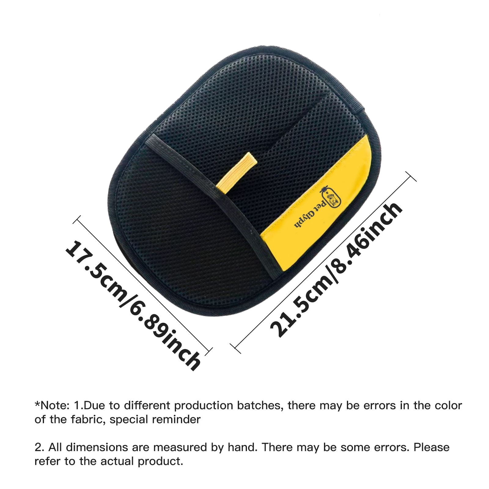 Pet Hair Removal Glove from PetGlyph. Double Sided Ergonomic Style. Static Powered for Easy Effective Use. Reusable and Eco-Friendly. Works on Furniture, Clothing, Floor Mats, Rugs and Car Seats.