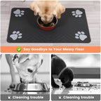 Pet Feeding Absorbent Mat- Water Proof - Easy Cleaning