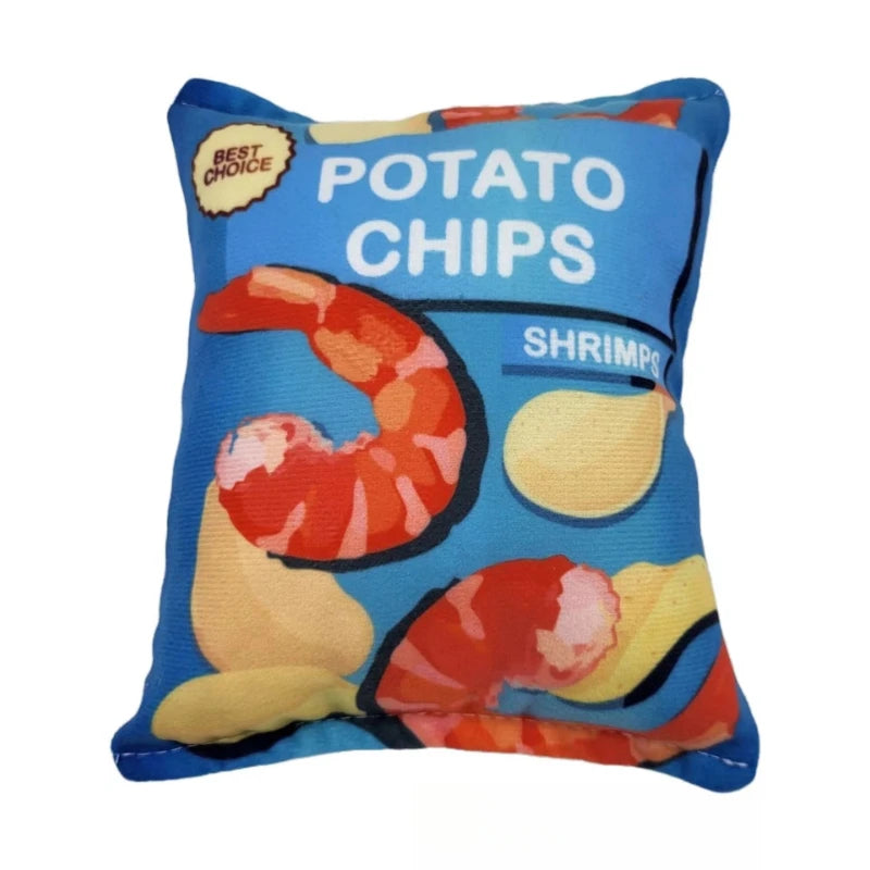 Dog Squeaky Chew toys, Snack shaped
