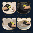 Pet Hair Removal Glove from PetGlyph. Double Sided Ergonomic Style. Static Powered for Easy Effective Use. Reusable and Eco-Friendly. Works on Furniture, Clothing, Floor Mats, Rugs and Car Seats.