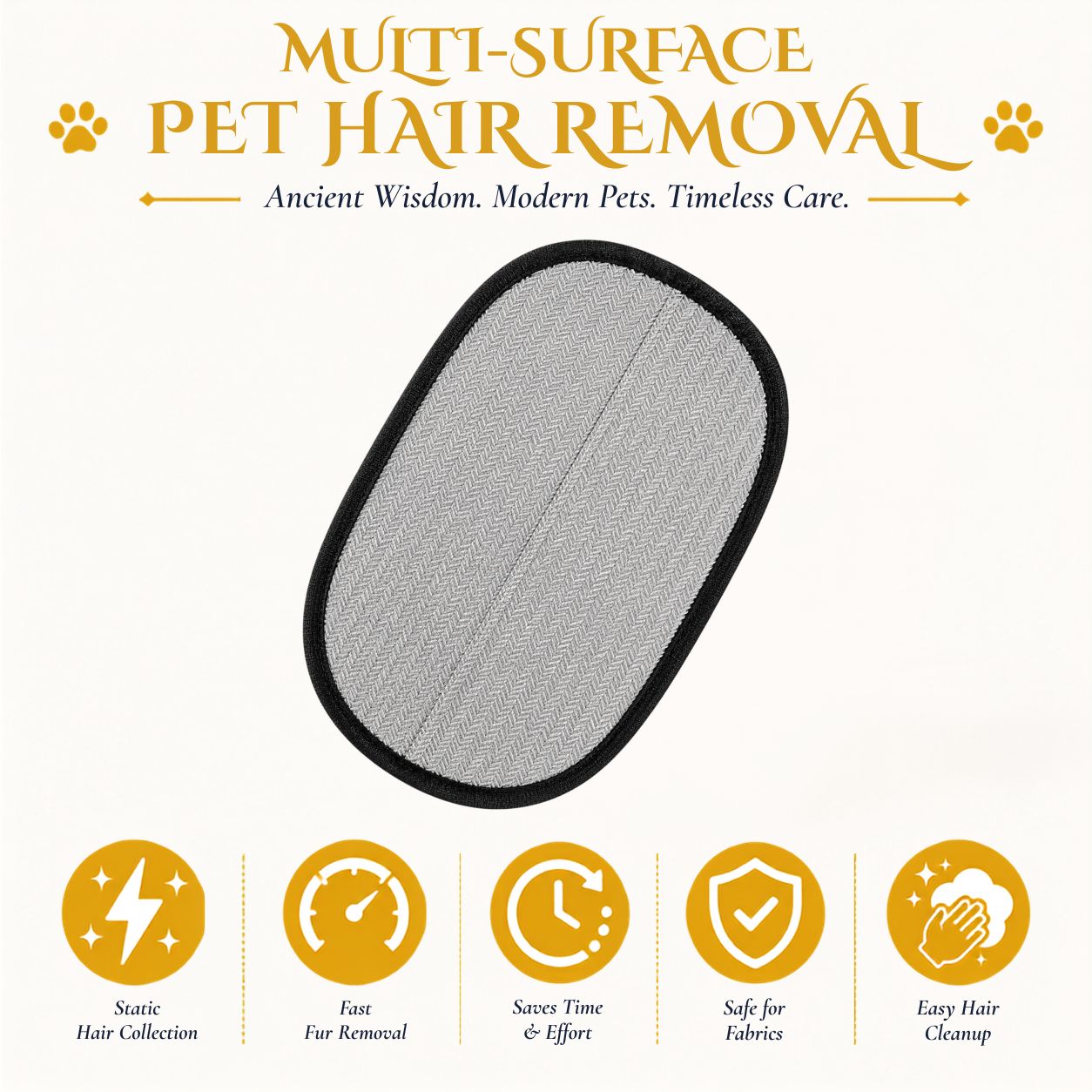 Petglyph Pet Hair Removal Glove