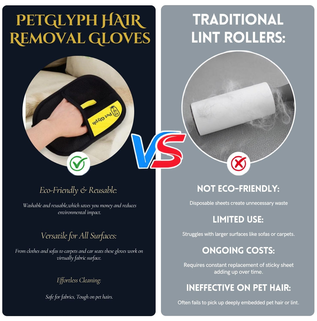 Petglyph Pet Hair Removal Glove